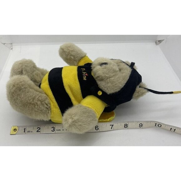 1999 Starbucks Bumble Bee Mine Bearista Bear 9th Edition VTG Coffee Collectible - Picture 5 of 5